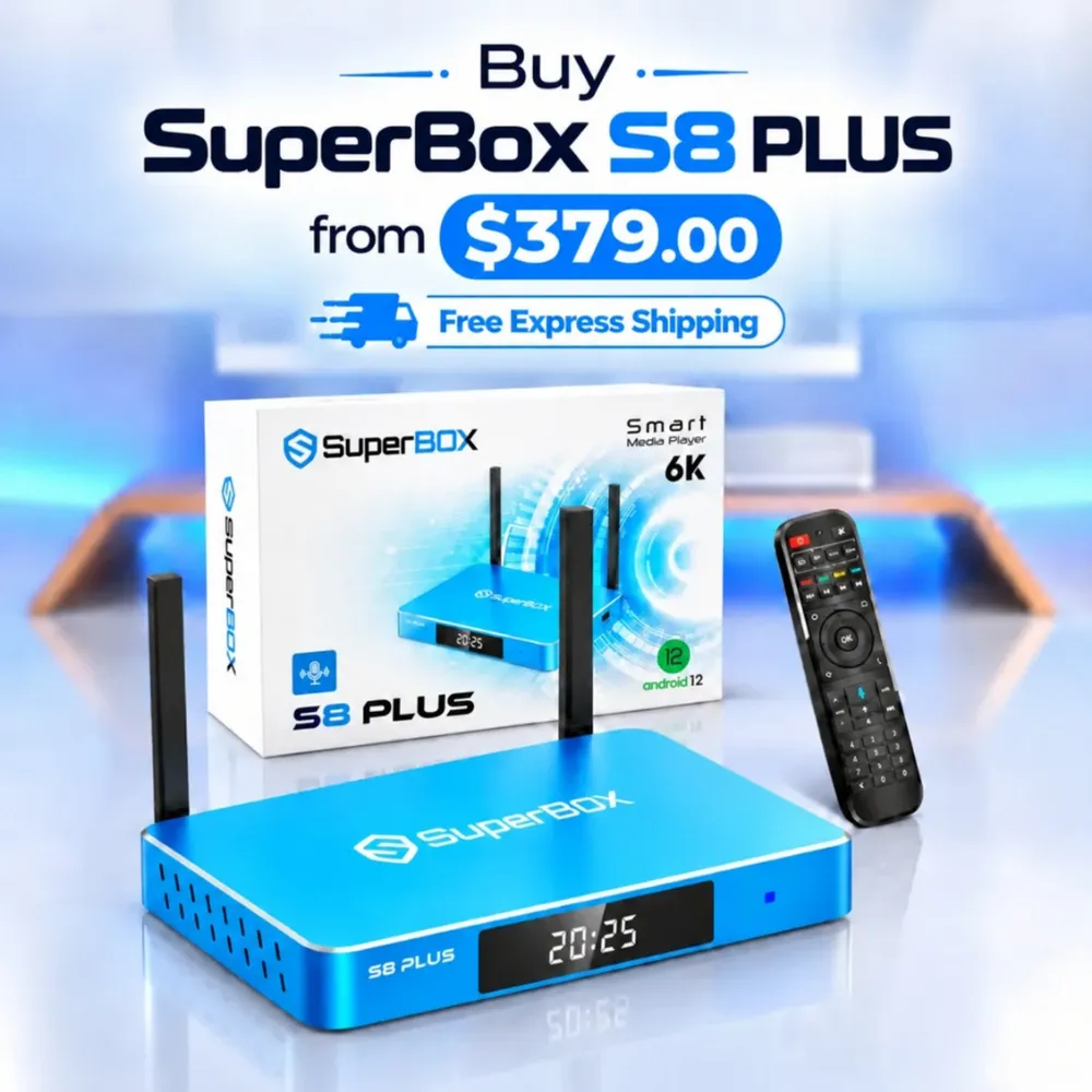 Buy SuperBox S8 Plus from $379 with free express shipping