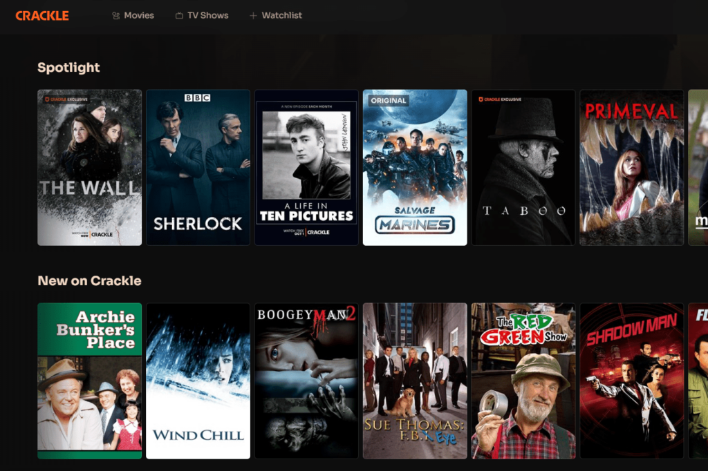 Top 15+ Best Movie Apps for SuperBox in 2026 14 Crackle