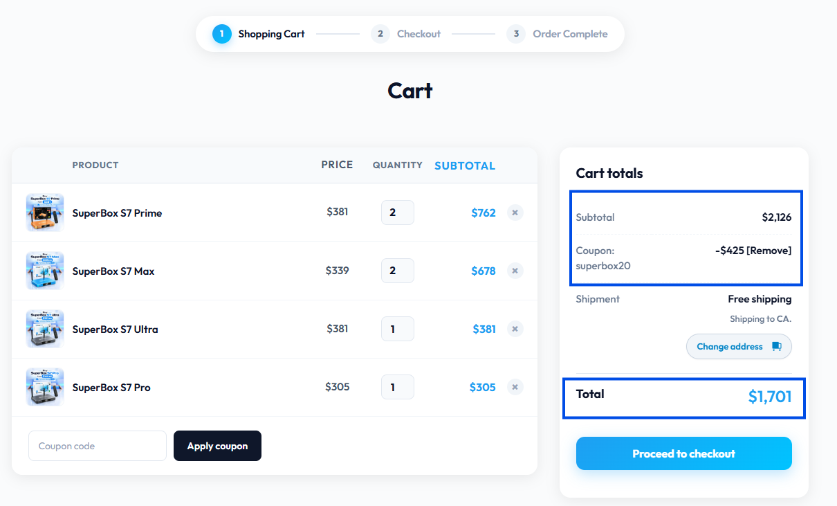How to get SuperBox Discount Code 10% to 20% Off Orders 7 Estimated savings by SuperBox model with a discount code at SuperBox for Sale
