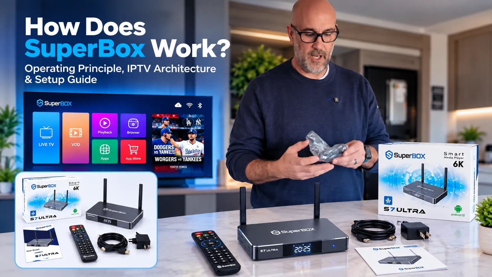 How Does SuperBox Work? Operating Principle, IPTV Architecture & Setup Guide