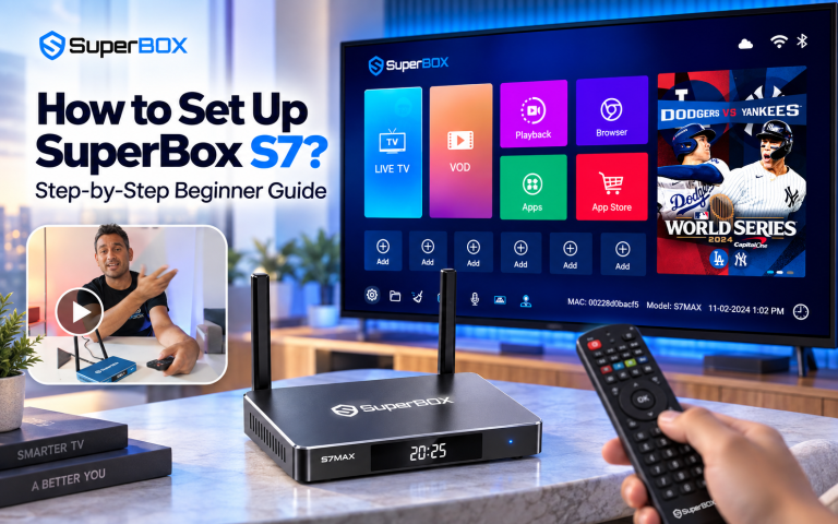 How to Set Up SuperBox S7? Step-by-Step Beginner Guide