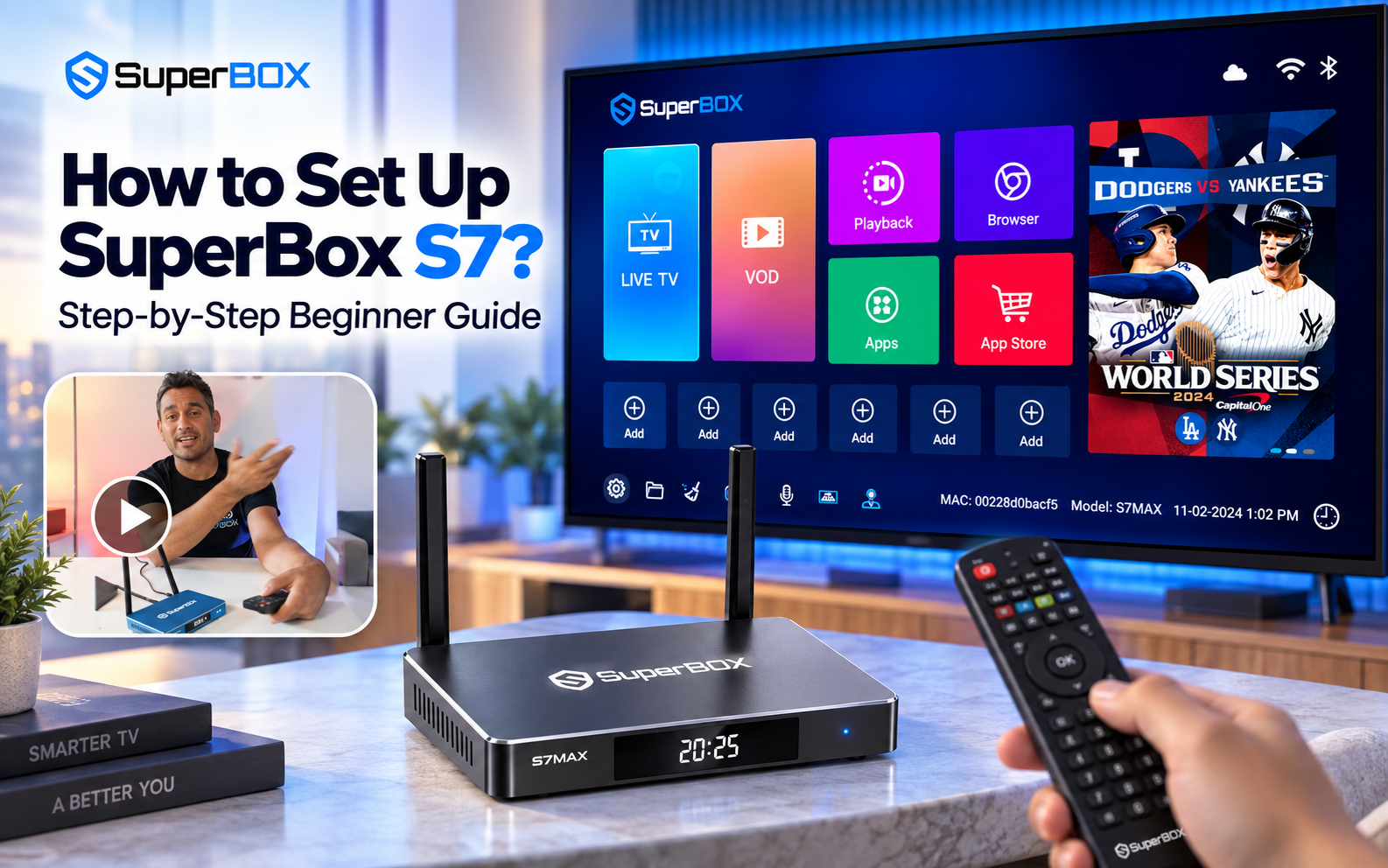 How to Set Up SuperBox S7? Step-by-Step Beginner Guide