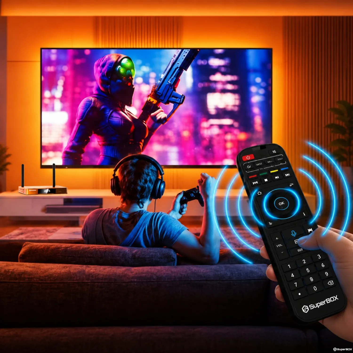 Remote control experience with SuperBox S7 Prime