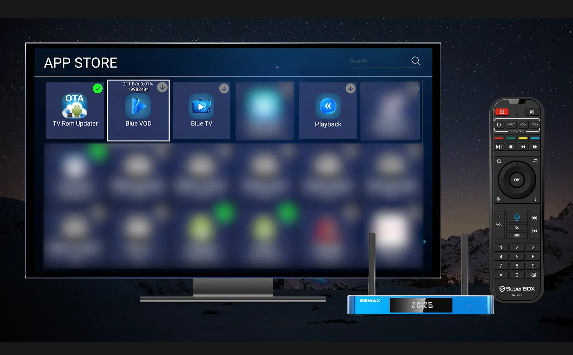 What is Blue VOD on SuperBox? Film, Features & How to Setup 11 Step 2 Download and install the Blue VOD package