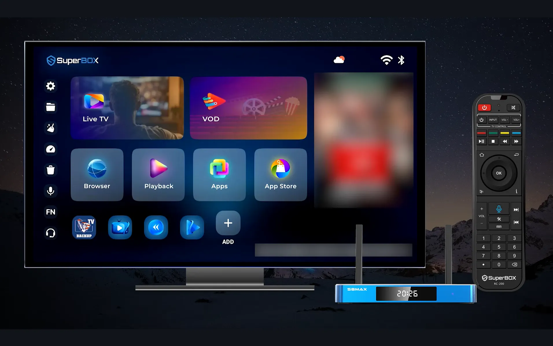 What is Blue VOD on SuperBox? Film, Features & How to Setup 12 Step 3 Pin Blue VOD to your home screen ribbon