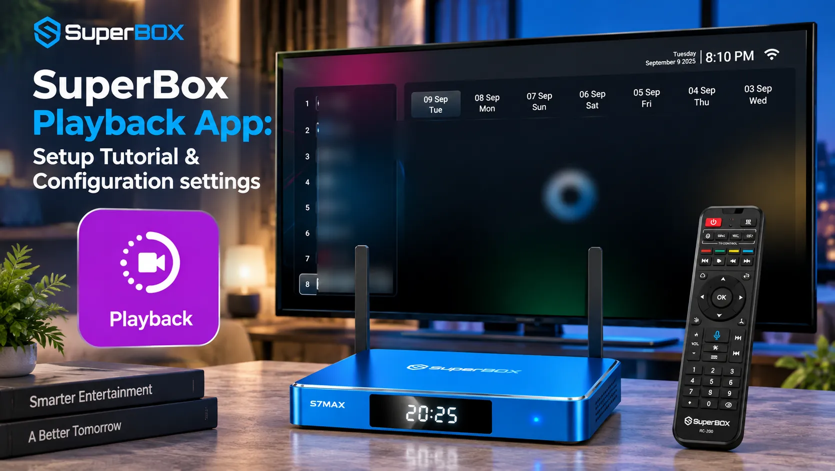 SuperBox Playback App: Setup Tutorial & Configuration settings