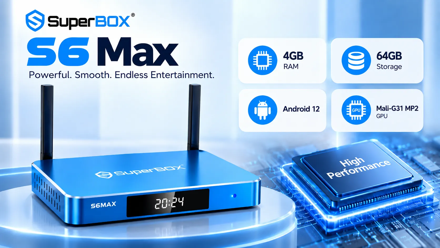 SuperBox S6 Max specifications and key features overview