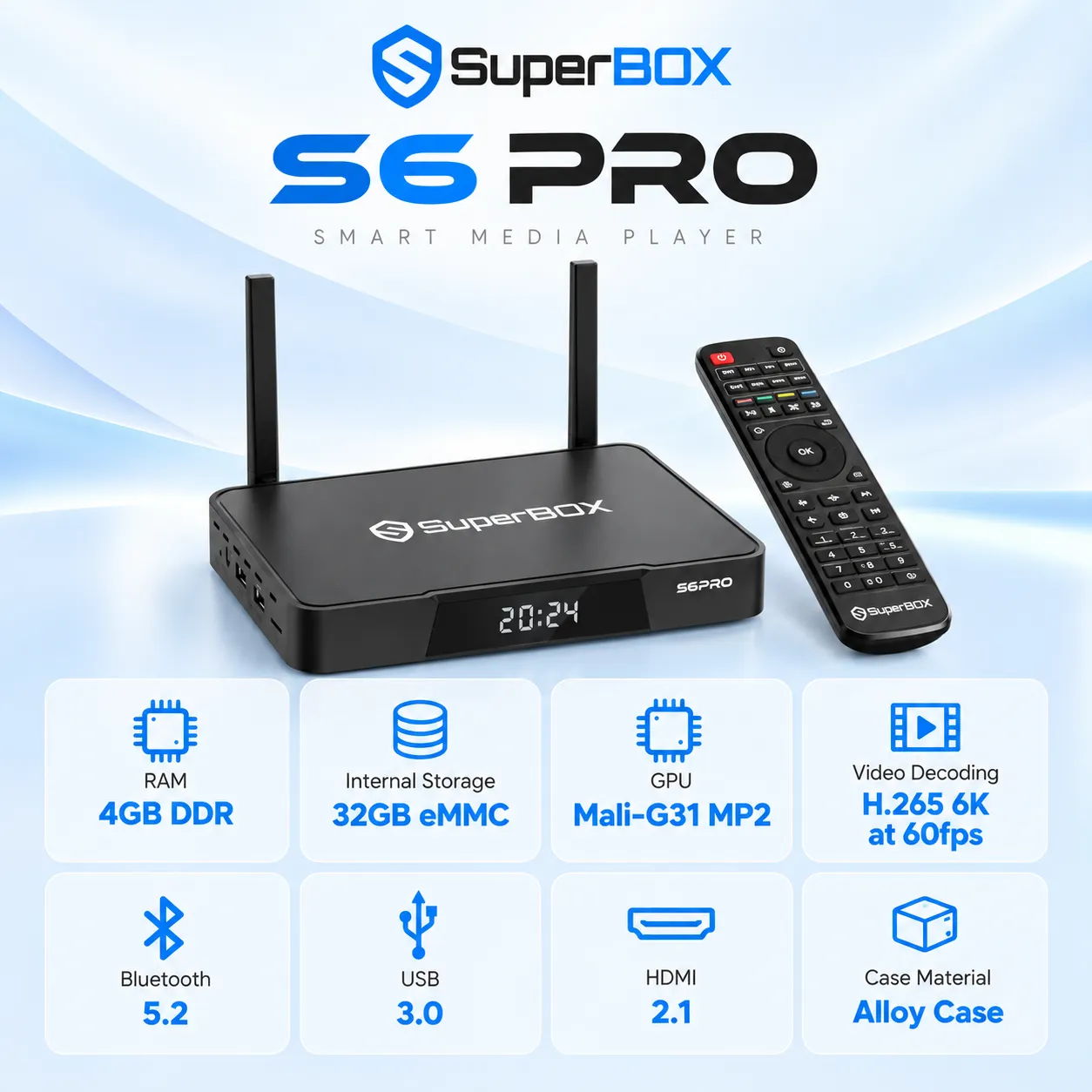 SuperBox S6 Pro technical specifications