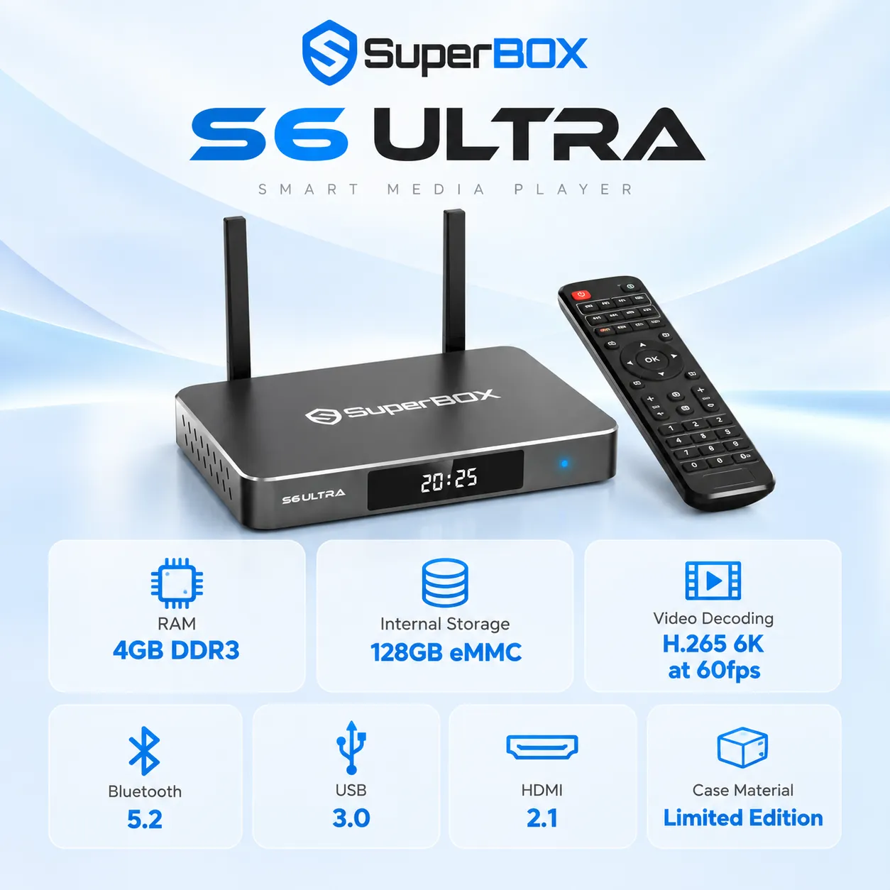 SuperBox S6 Ultra technical specifications