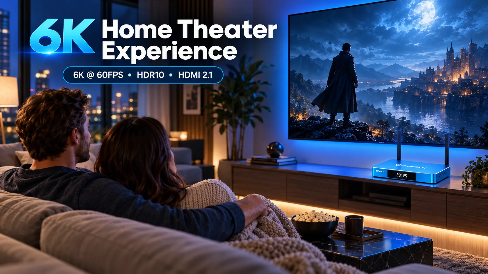 SuperBox S7 Max 10 SuperBox S7 Max 6K home theater experience