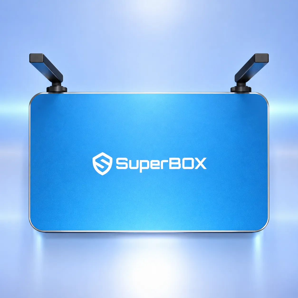 Top view of SuperBox S7 Max TV Box