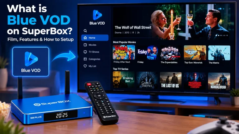 What is Blue VOD on SuperBox? Film, Features & How to Setup