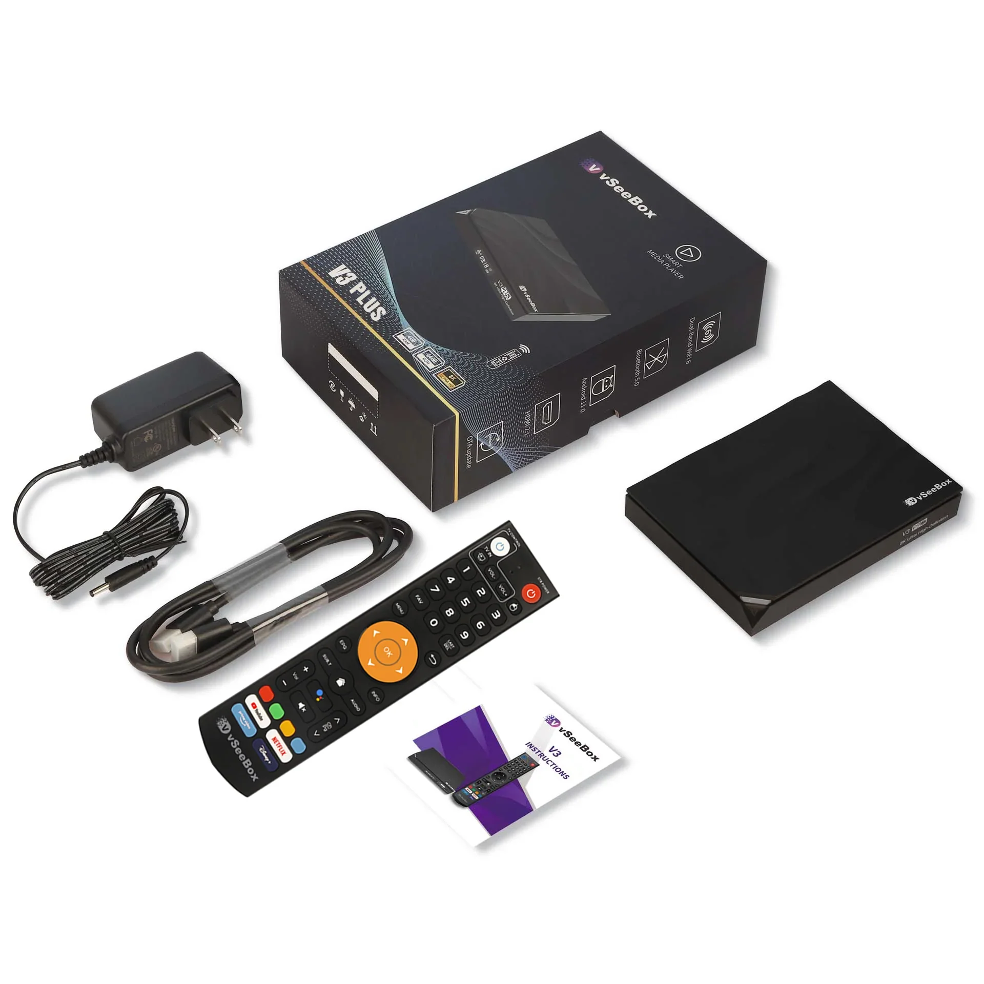 Top 13+ Best TV Boxes with All Channels Free in 2026 12 vSeeBox V3 Plus