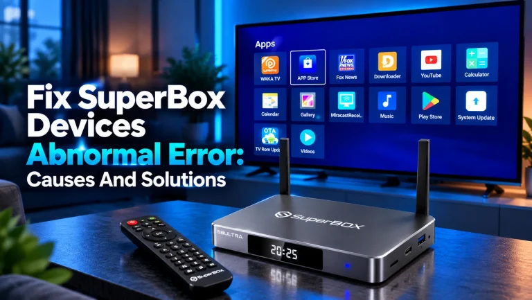Fix SuperBox Devices Abnormal Error: Causes and Solutions [2027]