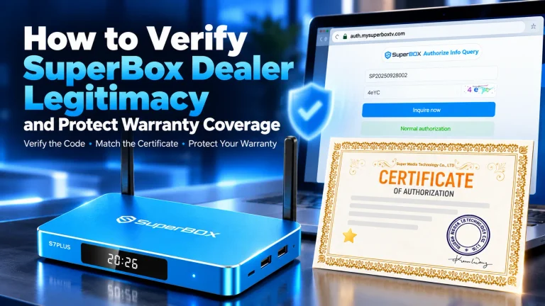 How to verify SuperBox dealer legitimacy and protect warranty coverage?