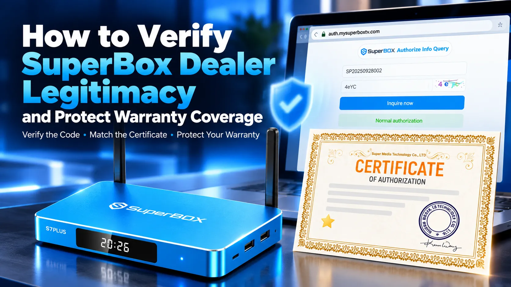How to verify SuperBox dealer legitimacy and protect warranty coverage?