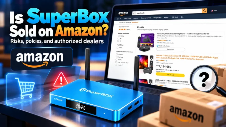 Is SuperBox sold on Amazon? Risks, policies, and authorized dealers