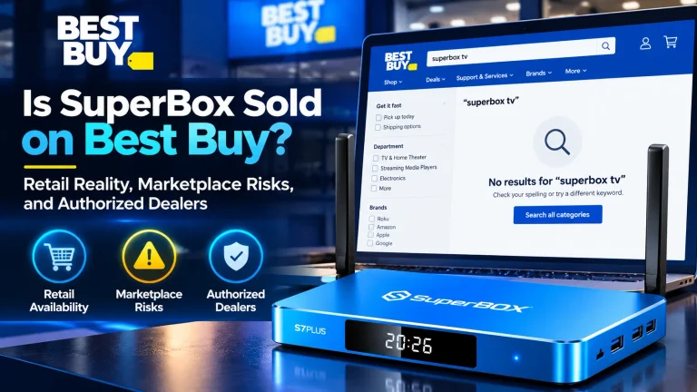 Is SuperBox sold on Best Buy? Retail reality & Marketplace risks