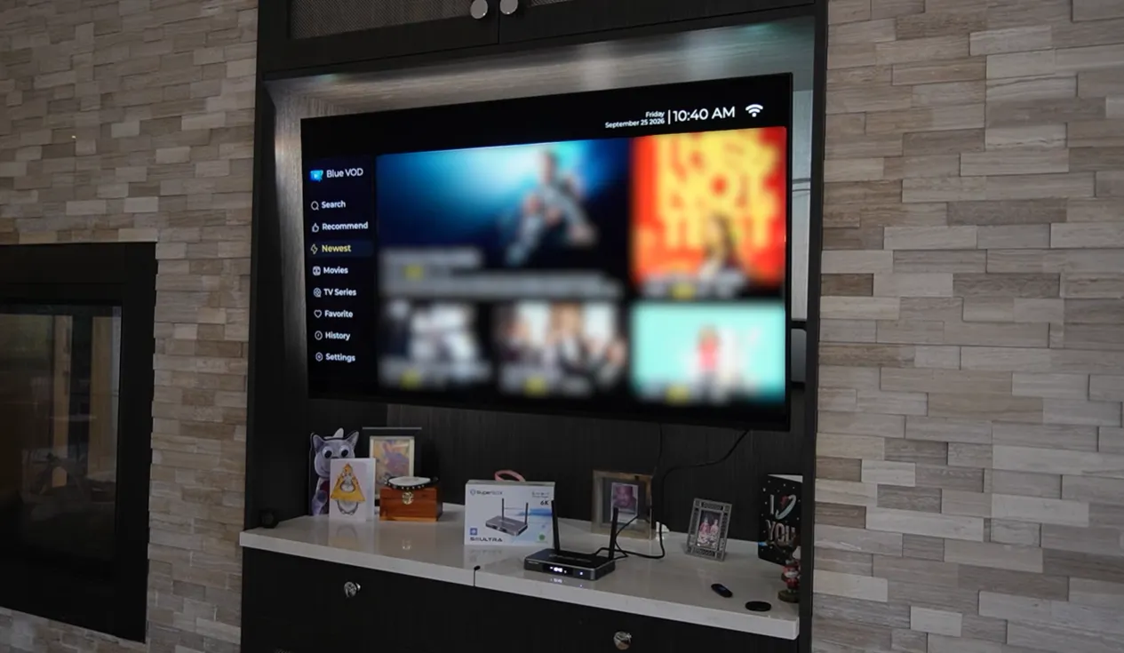 Live sports multi-viewing of SuperBox S8 Ultra