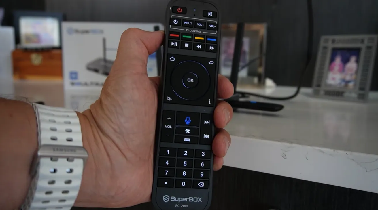Remote control of SuperBox S8 Ultra