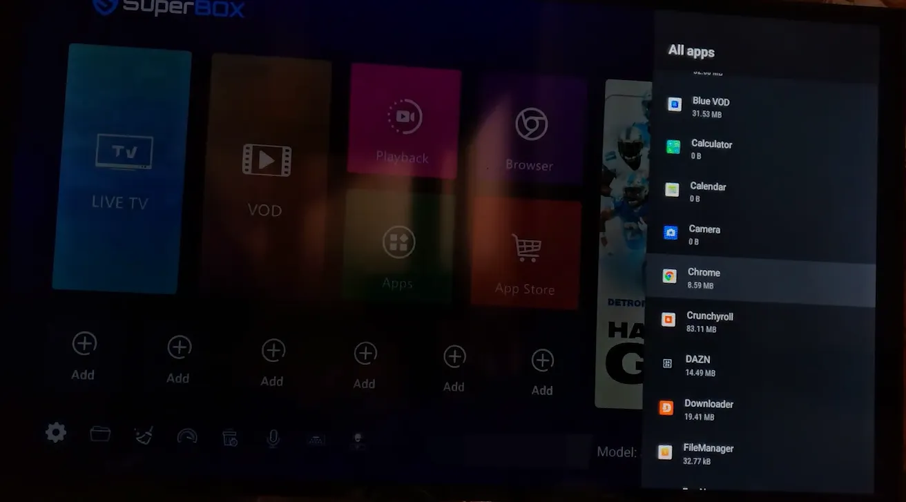 How to Clear Cache on SuperBox Step-by-Step Full Guide 2027 9 Select All App and select Chrome