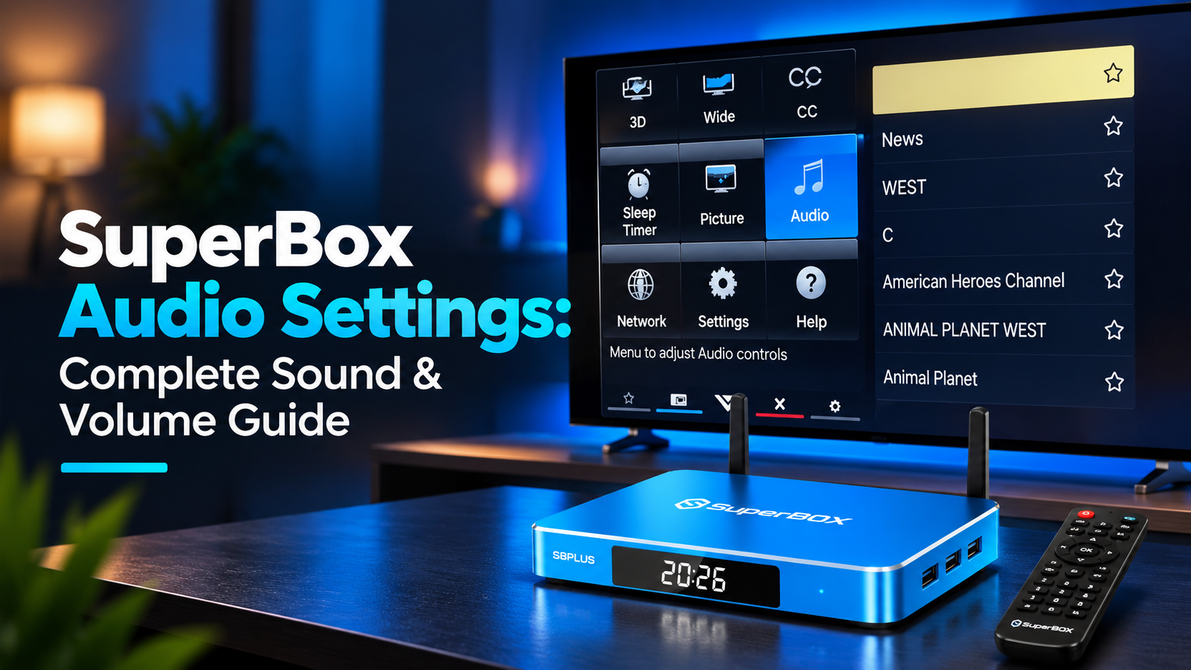 SuperBox Audio Settings: Complete Sound & Volume Guide [2027]