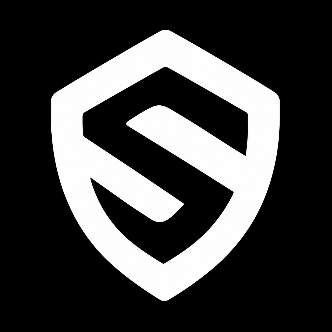 SuperBox for TV Official Brand Icon Shield SuperBox for Sale Official Brand Favicon White on Dark Background